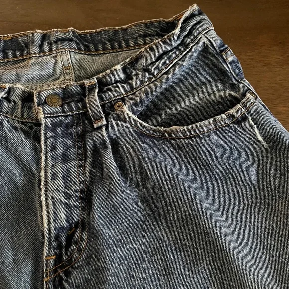 Vintage 1980s Levi’s 40560 Silver Tab Barrel Jeans Size 32x32 - Picture 8 of 11